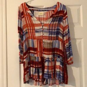 Ladies blouse from Anthropologie.